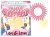 Invisibobble Hair Ring Spirálová gumička Lisa & Lena, 1 ks s přívěskem