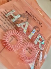 BrushArt Hair Rings, Spirálové gumičky do vlasů, 4 ks