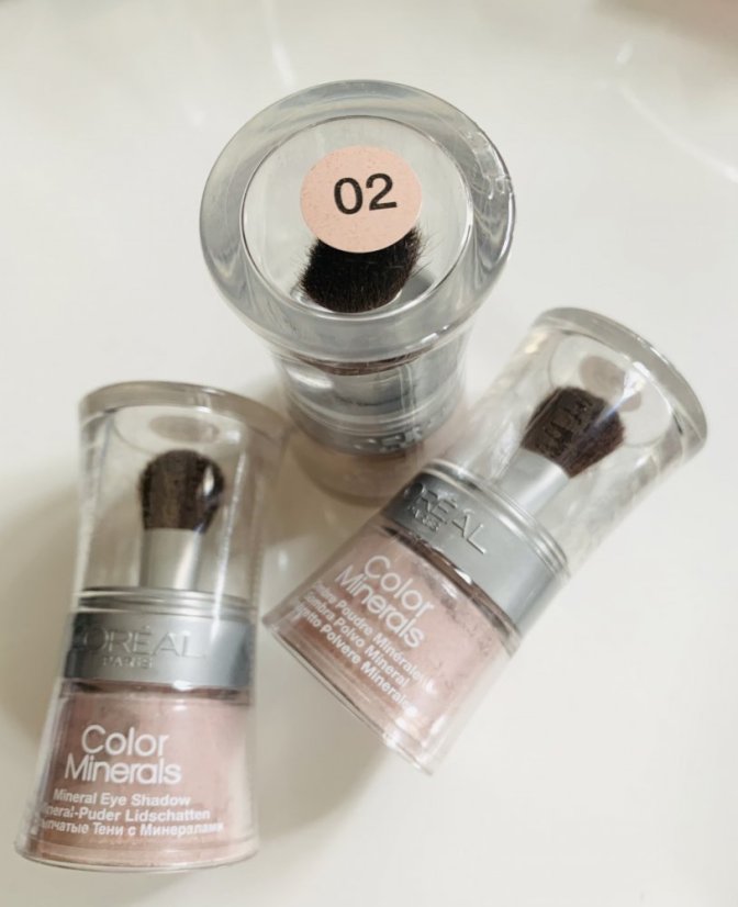 L'Oreal Minerální oční stíny Color Minerals, č. 02 Pearly Rose
