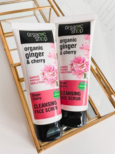 Organic Shop Cleansing Face Scrub, 75 ml
