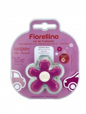Mr&Mrs Fragrance Fiorellino Pepper Mint, Vůně do auta, růžová