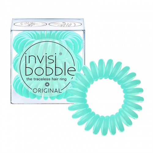 Invisibobble Hair Ring Spirálová gumička, 3 ks, výběr z barev - Barva: Crystal Clear