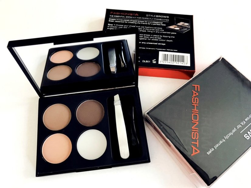 Fashionista Stylebrows The Essential Brow Kit, Sada na úpravu obočí