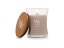 Woodwick Vonná svíčka střední ve skle s dřevěným knotem, 275 g