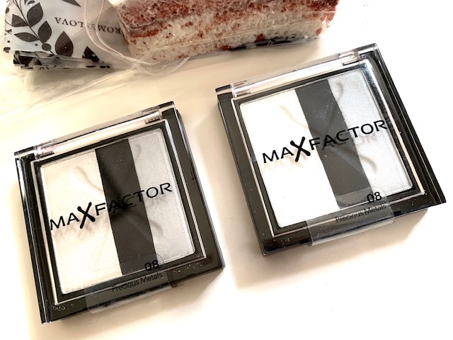 Max Factor Oční stíny Max Effect Trio 3,5g - Odstín: 01 - Coco Crazy