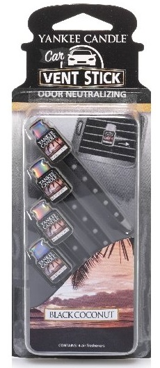 Yankee Candle Vent Stick Vonné kolíčky do auta, 4 ks