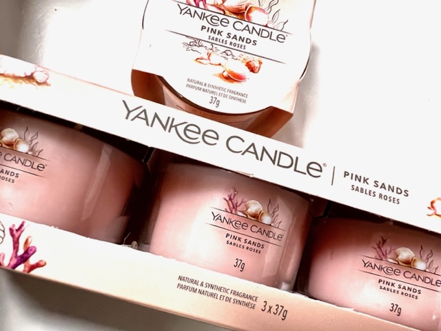Yankee Candle Plněná votivní svíčka ve skle, 37 g