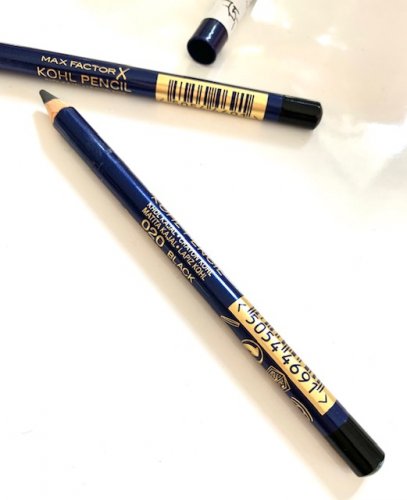 Max Factor Kohl Pencil Kajalová tužka na oči, 020 Black, černá, 3,5 g