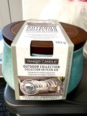 Yankee Candle Outdoor, Venkovní svíčka se 2 knoty v plechové dóze, 283 g