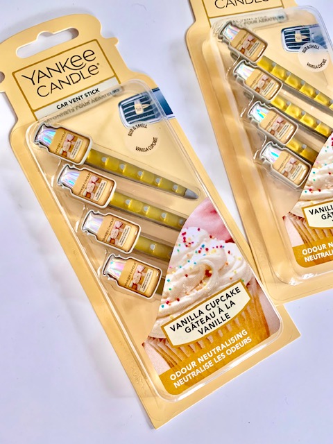 Yankee Candle Vent Stick Vonné kolíčky do auta, 4 ks
