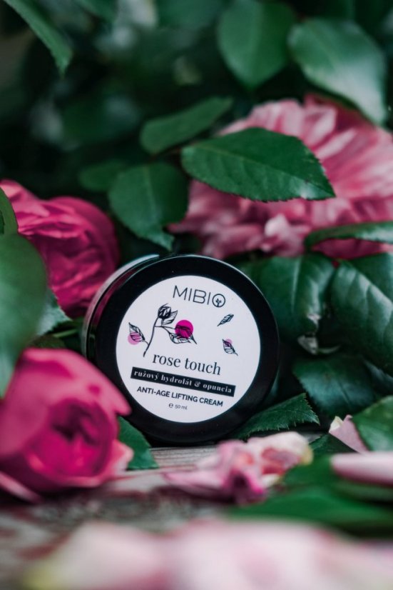 MIBIO Rose touch, anti-age liftingový krém, 50 ml