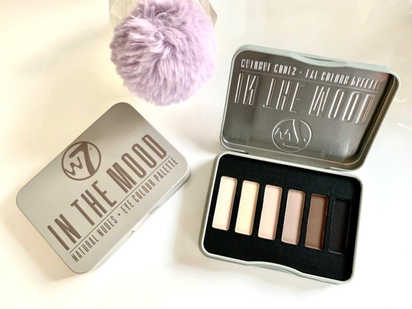 W7 Paletka očních stínů In The Mood, 6 odstínů, 7 g