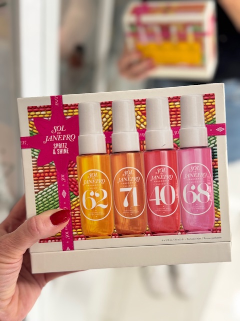 Sol de Janeiro Spritz & Shine Dárková sada tělových sprejů pro ženy