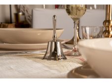 Zlatý kovový zvonek