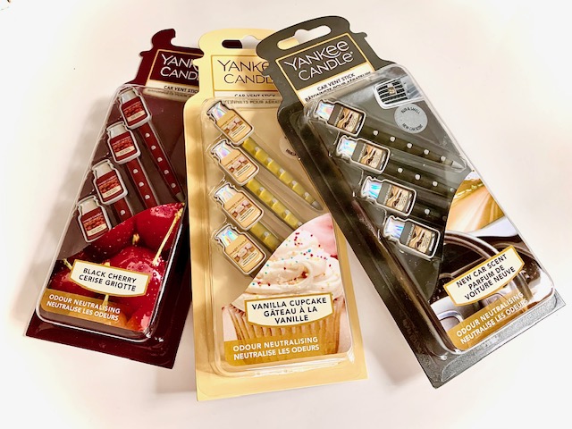 Yankee Candle Vent Stick Vonné kolíčky do auta, 4 ks