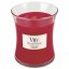 Woodwick Vonná svíčka střední ve skle s dřevěným knotem, 275 g