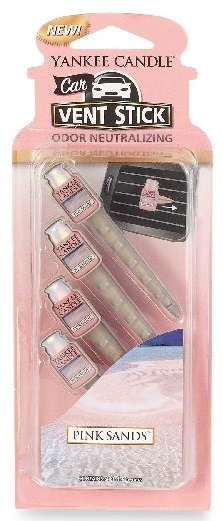 Yankee Candle Vent Stick Vonné kolíčky do auta, 4 ks
