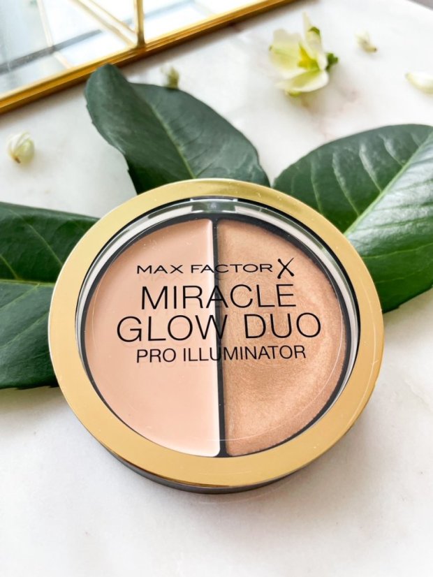 Max Factor Miracle Glow Duo Pro Illuminator, Rozjasňovač, 11 g