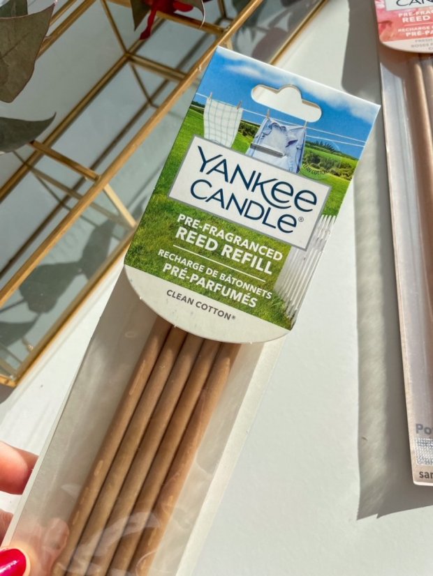 Yankee Candle Pre-Fragranced Reed Refill, náhradní tyčinky, 5 ks