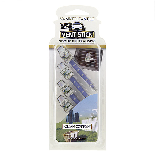 Yankee Candle Vent Stick Vonné kolíčky do auta, 4 ks