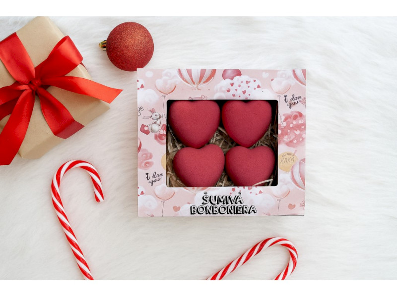Bohemia Gifts Šumivá bonboniéra do koupele v dárkové sadě