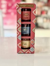 Yankee Candle Dárková sada svíček ve skle, 3x 37 g