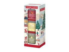 Yankee Candle Vánoční dárková sada svíček ve skle, 3x37 g